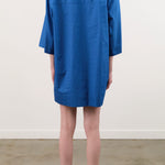 Jamie Haller Apparel Womens Dresses The Caftan Mini Dress in Royal Blue