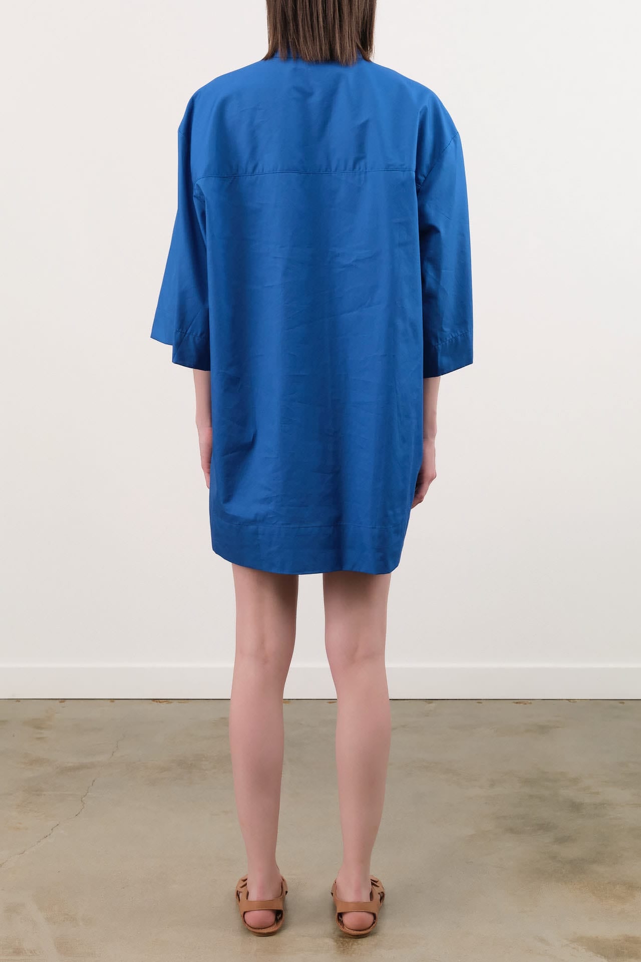 Jamie Haller Apparel Womens Dresses The Caftan Mini Dress in Royal Blue