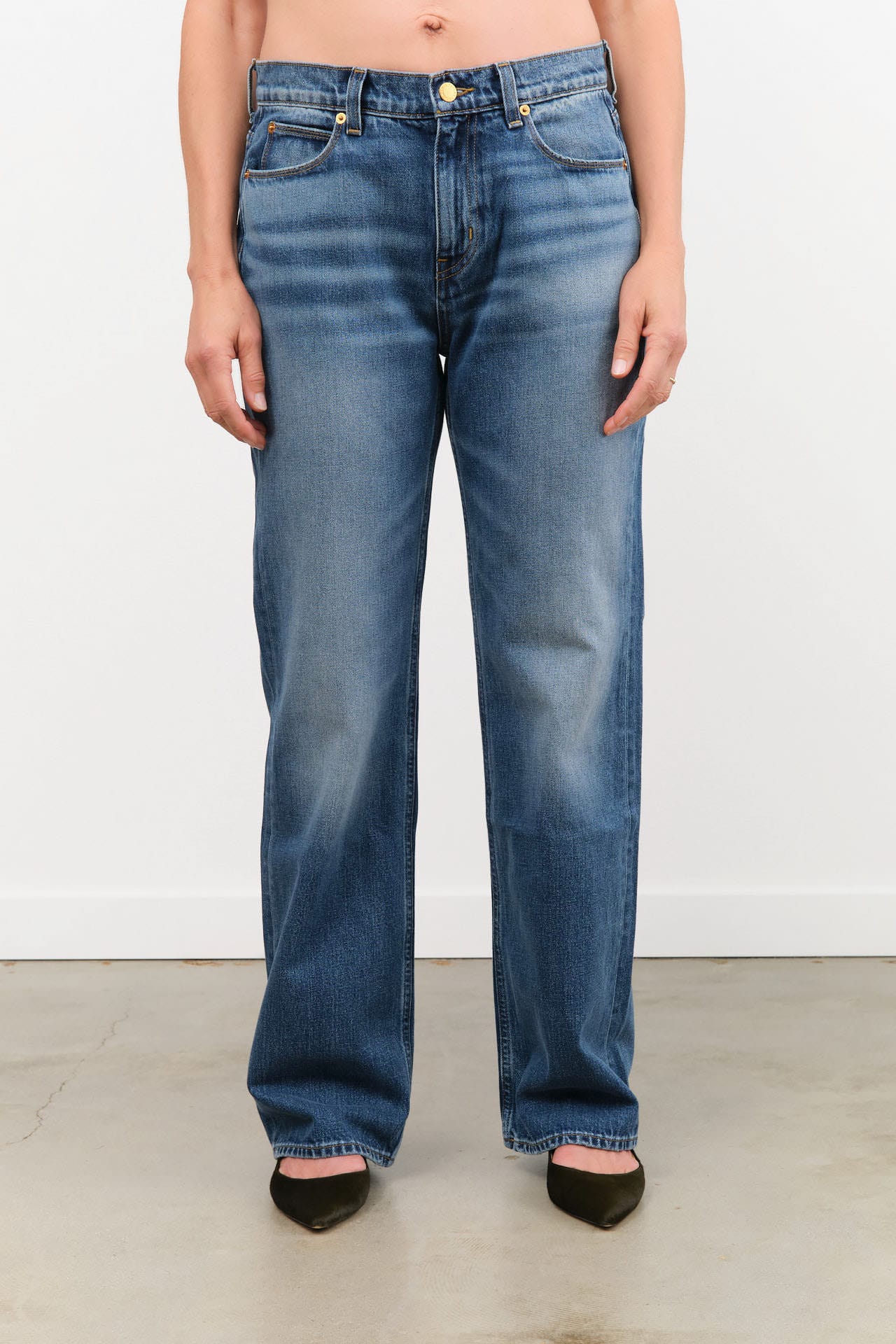 Jamie Haller Apparel Womens Denim The Chic Straight Jean