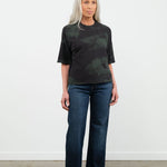 Jamie Haller Apparel Womens Denim The Crease Jean in Distressed Dark