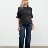 Jamie Haller Apparel Womens Denim The Crease Jean in Distressed Dark