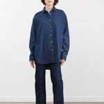 Jamie Haller Apparel Womens Denim The Crease Jean in Raw Rinse
