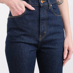 Jamie Haller Apparel Womens Denim The Crease Jean in Raw Rinse