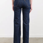 Jamie Haller Apparel Womens Denim The Crease Jean in Raw Rinse