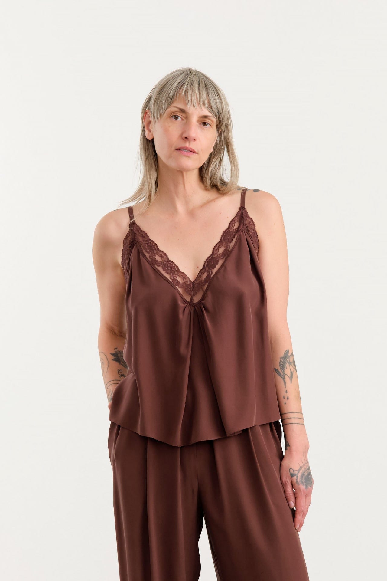 Jamie Haller Apparel Womens Blouses The Deep V Cami