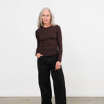 Jamie Haller Apparel Womens Pants The Edit Trouser in Black