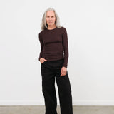 Jamie Haller Apparel Womens Pants The Edit Trouser in Black