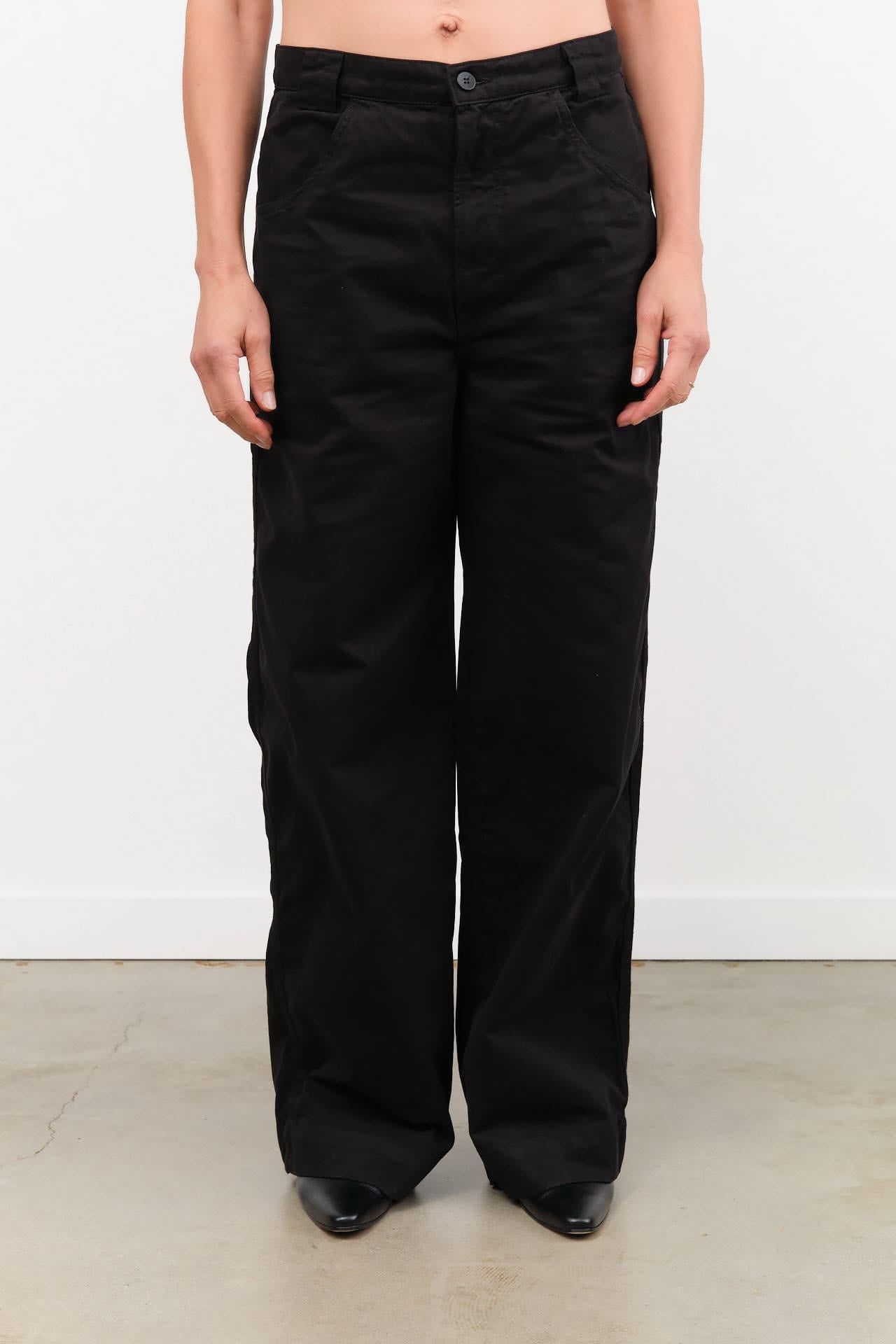 Jamie Haller Apparel Womens Pants The Edit Trouser in Black
