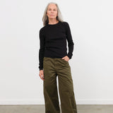 Jamie Haller Apparel Womens Pants The Edit Trouser in Duffel