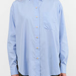 Jamie Haller Apparel Womens Blouses The Essential Shirt in Cornflower