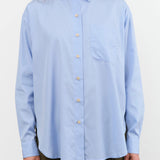 Jamie Haller Apparel Womens Blouses The Essential Shirt in Cornflower
