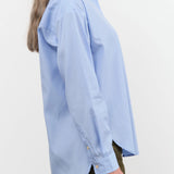 Jamie Haller Apparel Womens Blouses The Essential Shirt in Cornflower