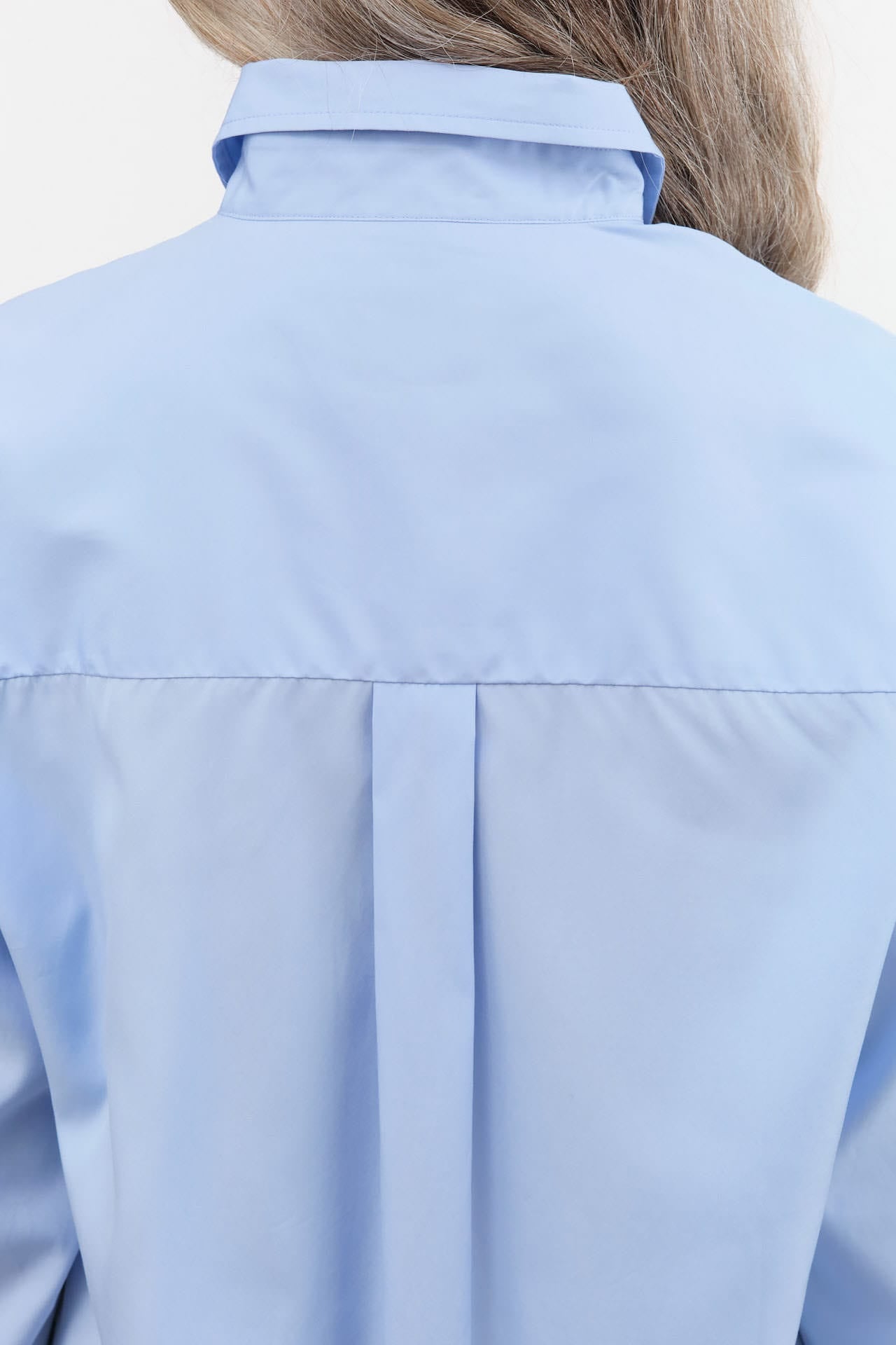 Jamie Haller Apparel Womens Blouses The Essential Shirt in Cornflower