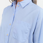 Jamie Haller Apparel Womens Blouses The Essential Shirt in Cornflower
