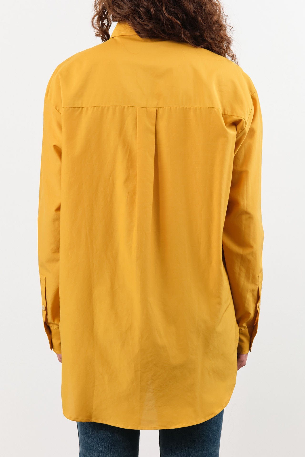 Jamie Haller Apparel Womens Blouses The Essential Shirt in Turmeric