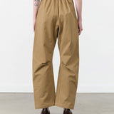 Jamie Haller Designer Brand The Everything Pant with Paper Bag Elastic Waist and Tie Belt by Chestnut Brown 