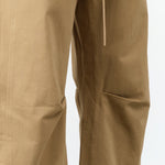 Jamie Haller Designer Brand The Everything Pant with Paper Bag Elastic Waist and Tie Belt by Chestnut Brown 