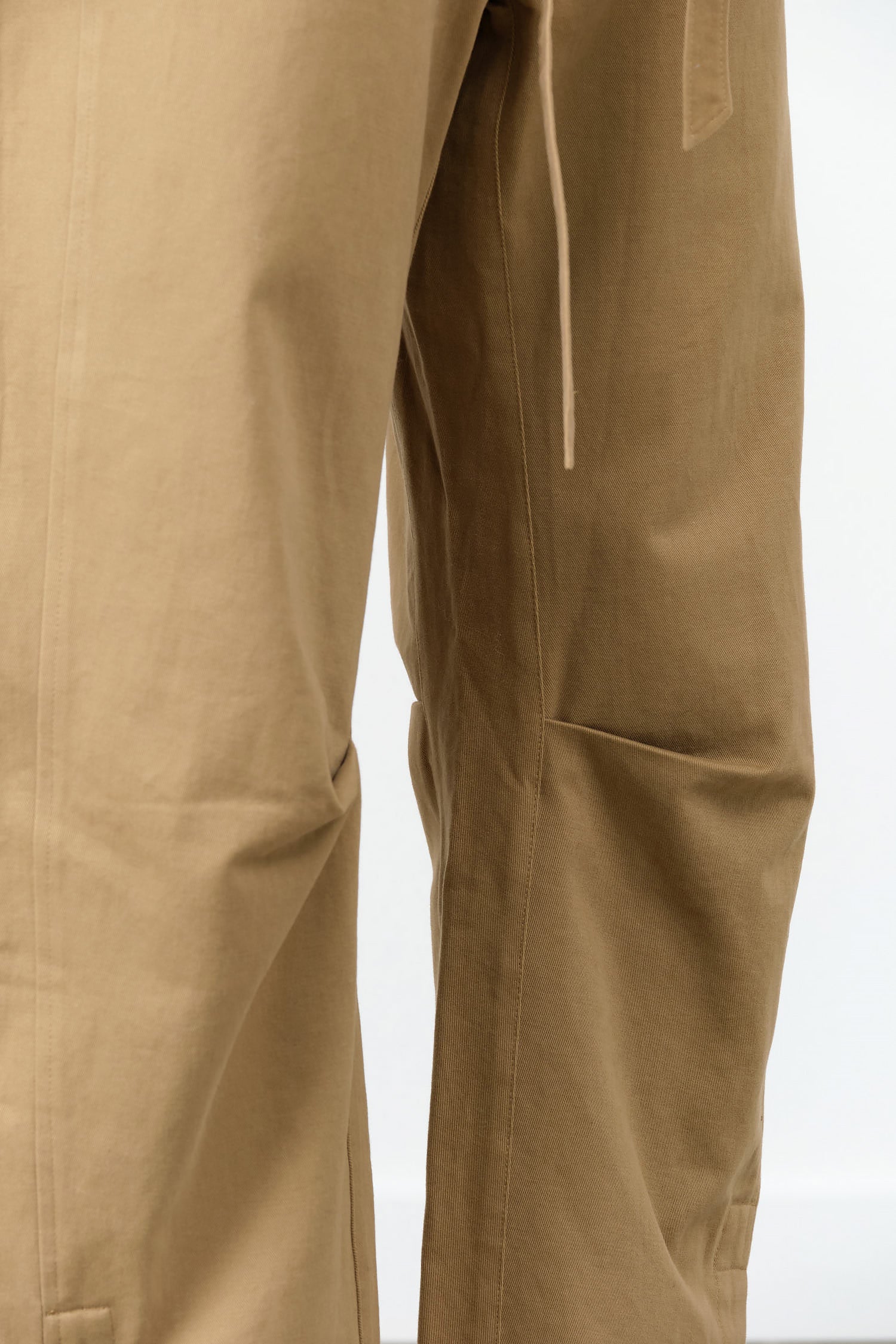 Jamie Haller Designer Brand The Everything Pant with Paper Bag Elastic Waist and Tie Belt by Chestnut Brown 