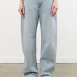 Jamie Haller Apparel Womens Denim The Fan Jean in Light Stone