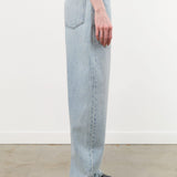 Jamie Haller Apparel Womens Denim The Fan Jean in Light Stone