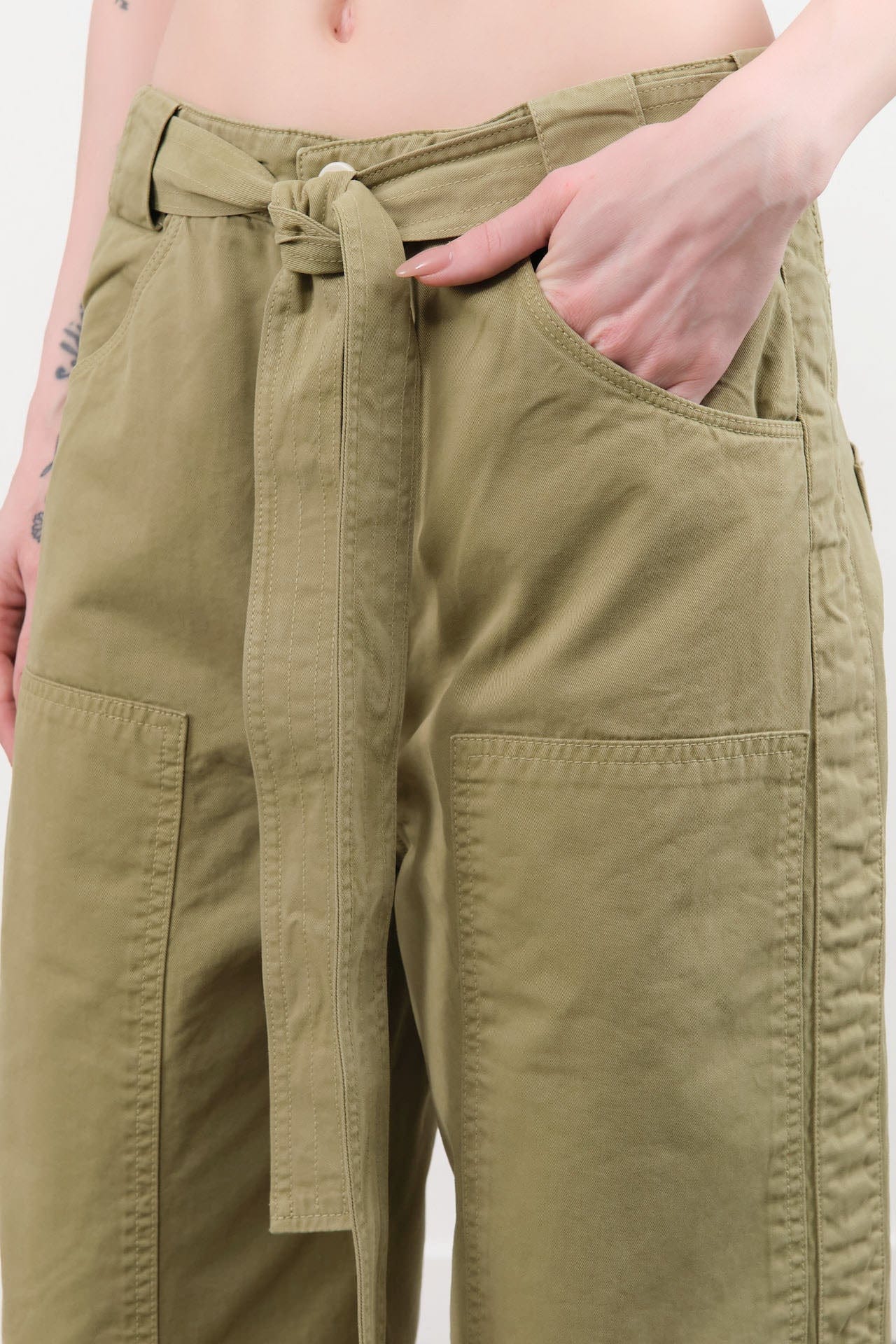 Jamie Haller Apparel Womens Pants The Karate Pant in Eucalyptus