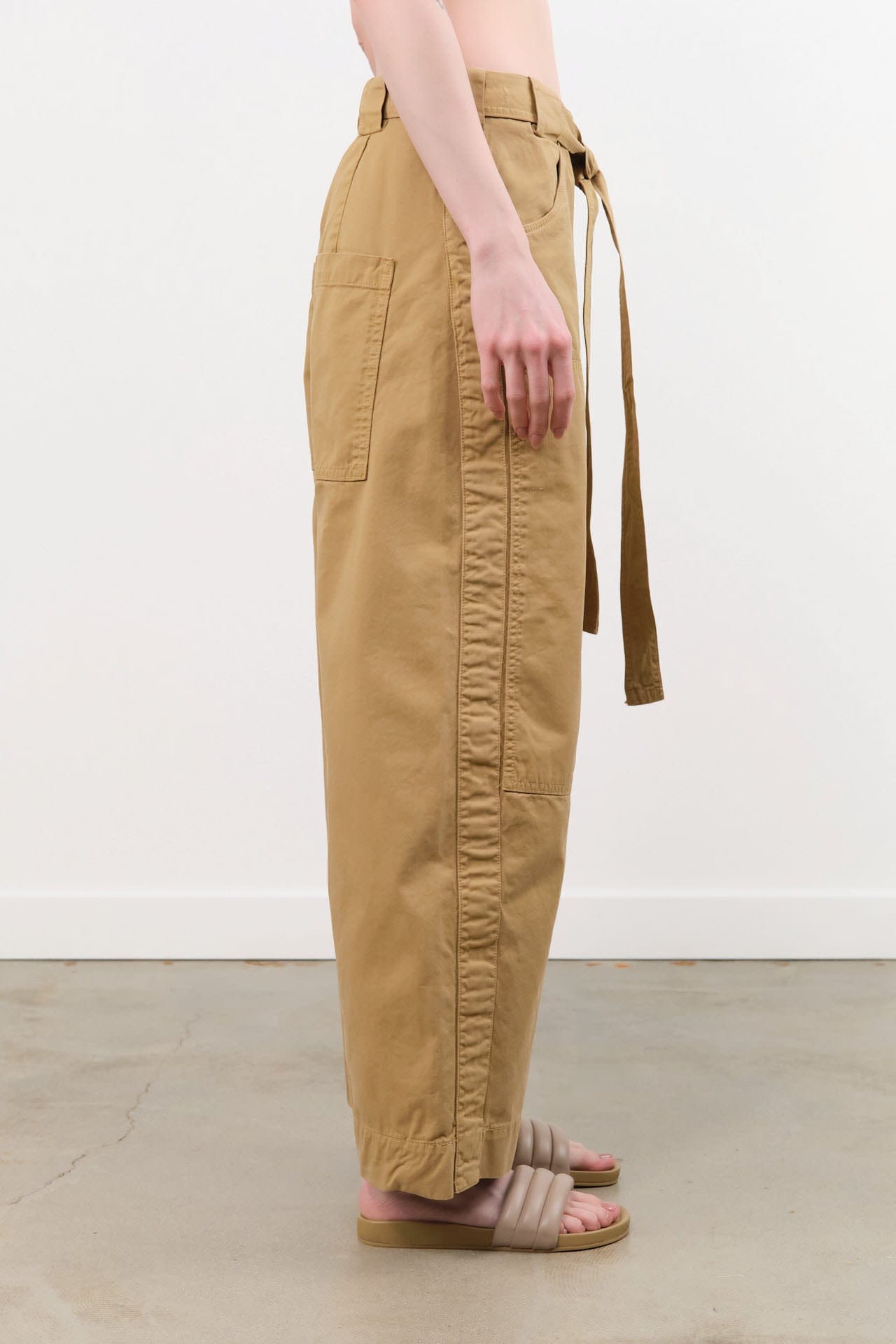 Jamie Haller Apparel Womens Pants The Karate Pant in Tan