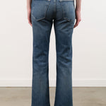 Jamie Haller Apparel Womens Denim The Kenickie Blind Crease Jean in Ione Indigo