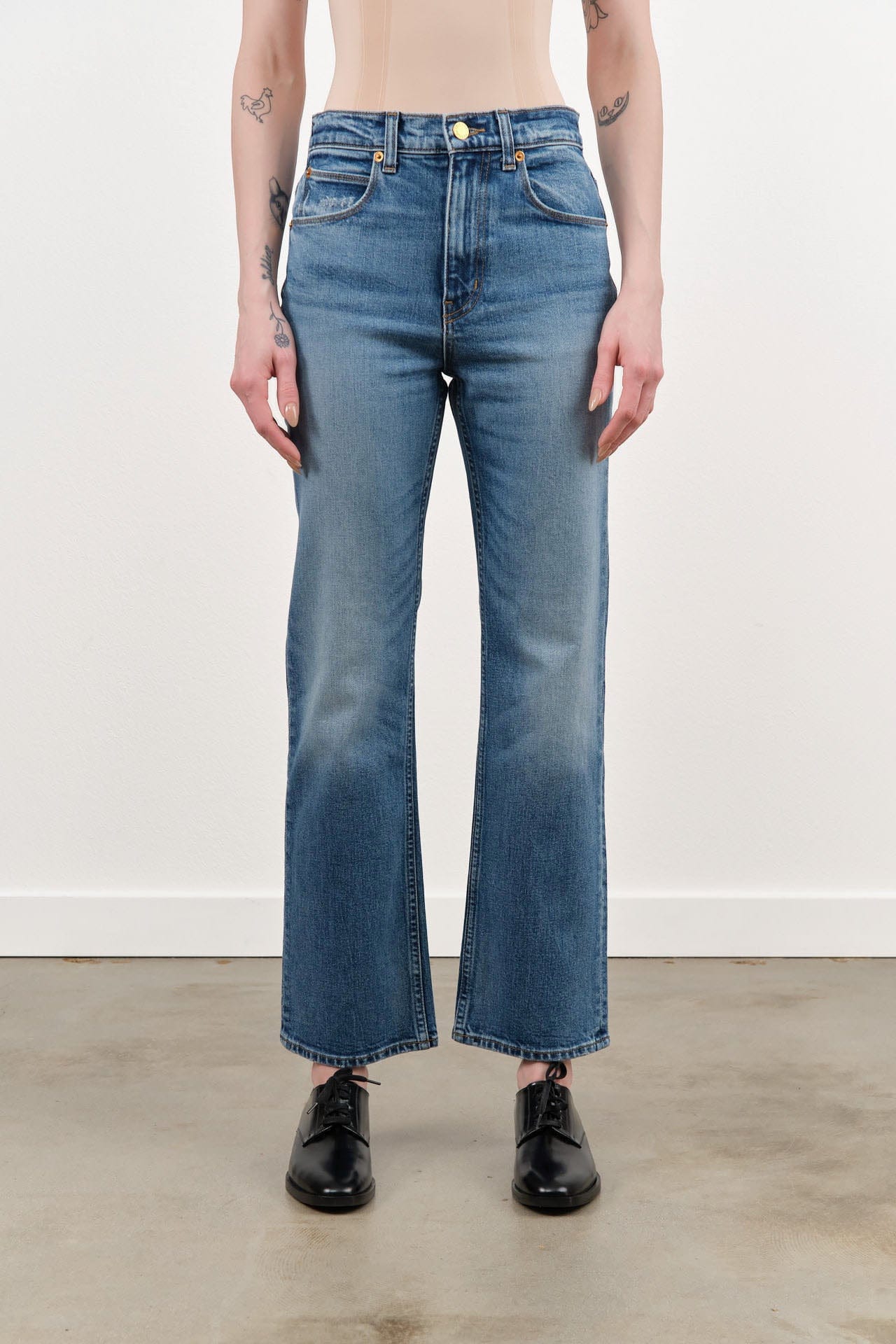Jamie Haller Apparel Womens Denim The Kenickie Jean in Rustler