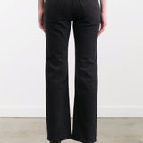Jamie Haller Apparel Womens Denim The Kenickie Jean in Washed Black