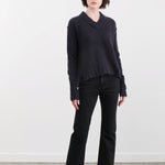 Jamie Haller Apparel Womens Denim The Kenickie Jean in Washed Black