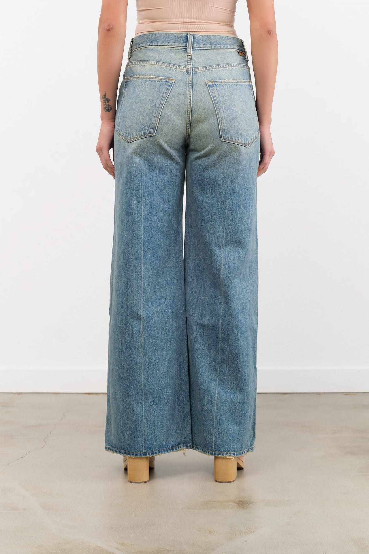 Jamie Haller Apparel Womens Denim The Lax Wide Jean