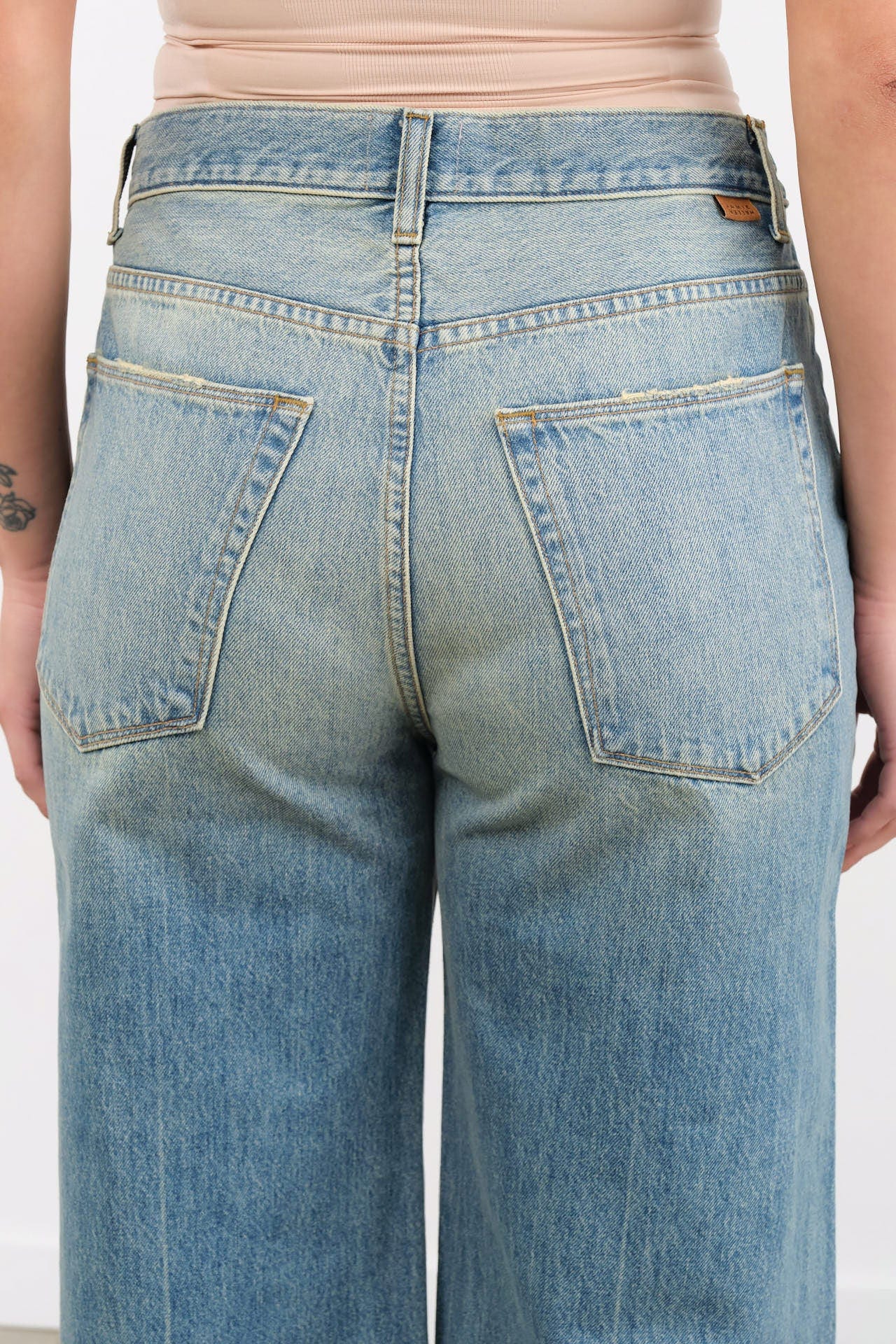 Jamie Haller Apparel Womens Denim The Lax Wide Jean