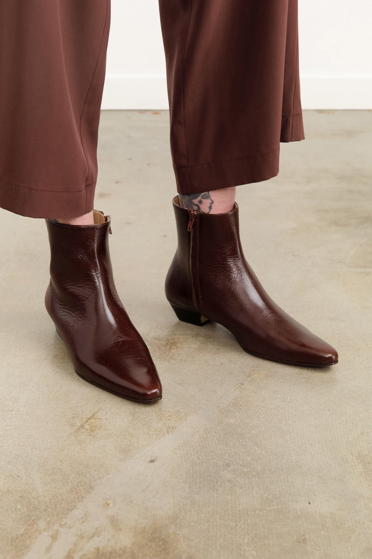 Jamie Haller Accessories Womens Shoes The Lennon Boot in Cocao