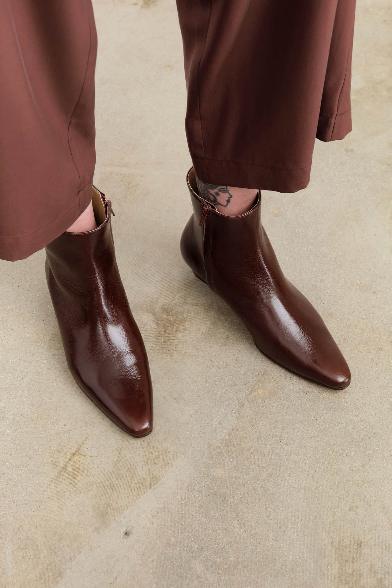 Jamie Haller Accessories Womens Shoes The Lennon Boot in Cocao