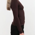 Jamie Haller Apparel Womens Tees The Long Rib Tee