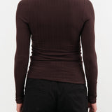 Jamie Haller Apparel Womens Tees The Long Rib Tee