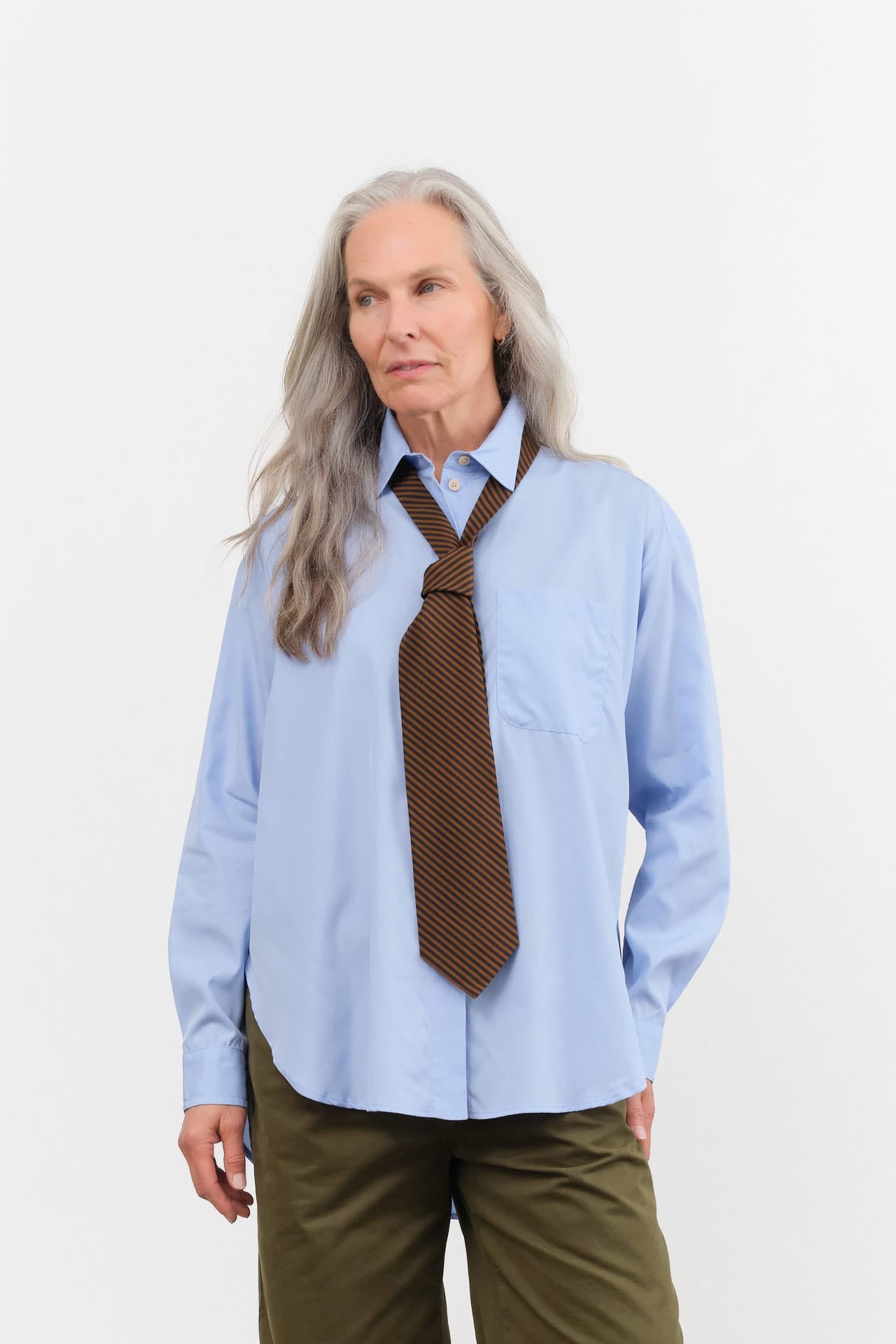 Jamie Haller Accessories Scarves The Menswear Tie JH Signature Stripe
