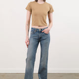 Jamie Haller Apparel Womens Denim The Mid Rise Crease Jean