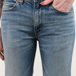 Jamie Haller Apparel Womens Denim The Mid Rise Crease Jean