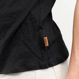 The Muscle Tee Linen in Black