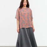 Jamie Haller The Accordion Skirt in Grey