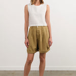 Jamie Haller Apparel Womens Shorts The Pleat Short