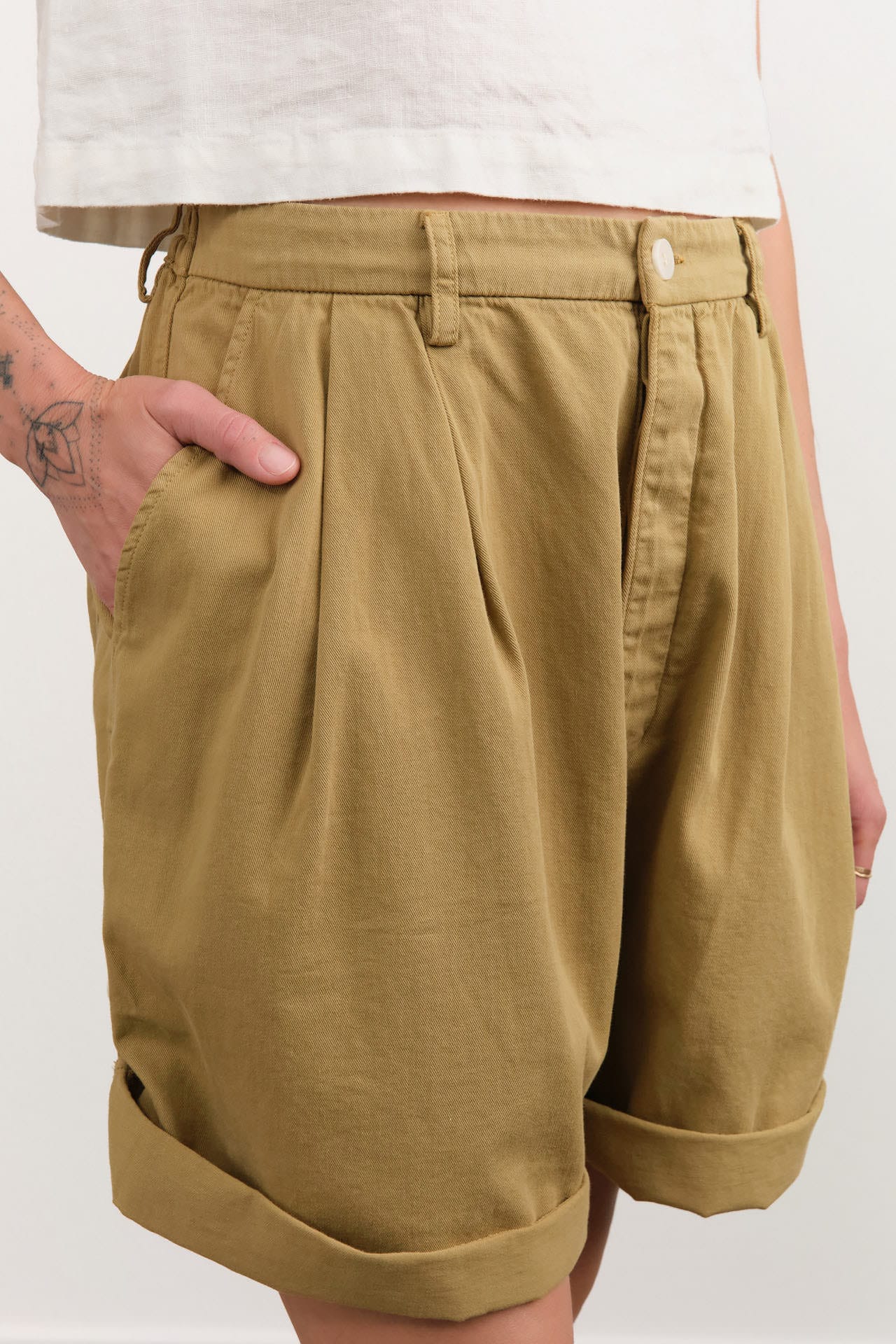Jamie Haller Apparel Womens Shorts The Pleat Short