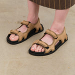 Jamie Haller Accessories Womens Shoes The Walking Sandal Sneaker in Camel