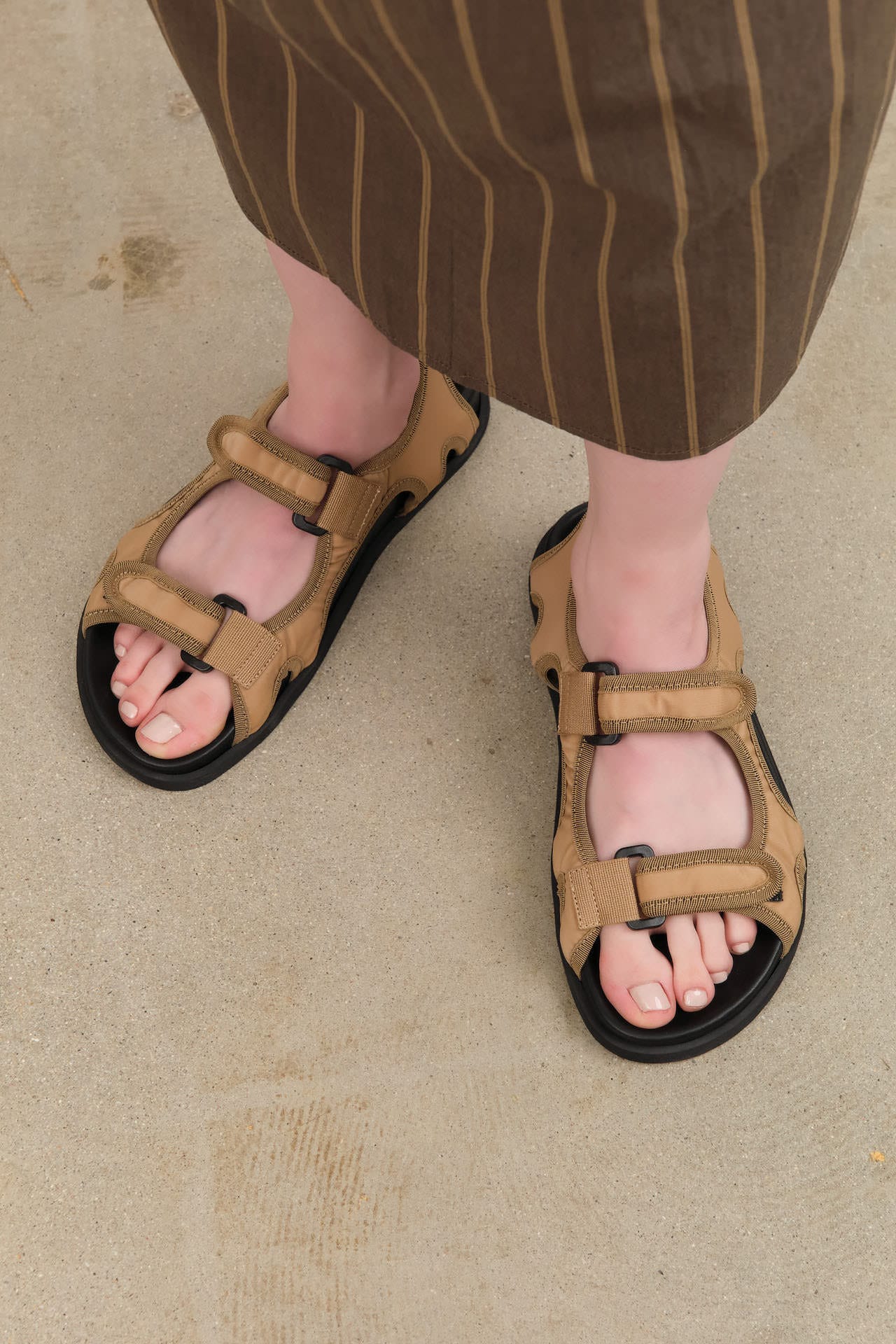 Jamie Haller Accessories Womens Shoes The Walking Sandal Sneaker in Camel