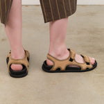 Jamie Haller Accessories Womens Shoes The Walking Sandal Sneaker in Camel