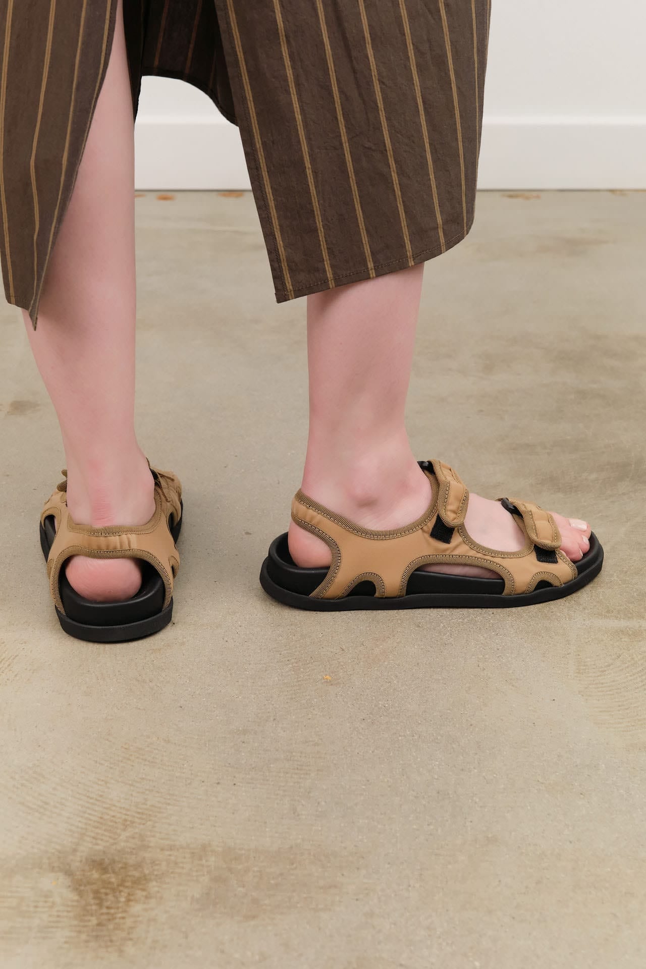 Jamie Haller Accessories Womens Shoes The Walking Sandal Sneaker in Camel