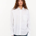 Jamie Haller Apparel Womens Blouses The Weekend Shirt in White