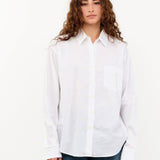 Jamie Haller Apparel Womens Blouses The Weekend Shirt in White