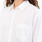 Jamie Haller Apparel Womens Blouses The Weekend Shirt in White